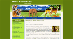 Desktop Screenshot of manasnationalpark.net